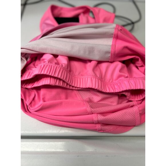 Danskin Womens Pink Dri-More Racerback Sports Shelf Bra Tank Top Size M - Picture 6 of 8